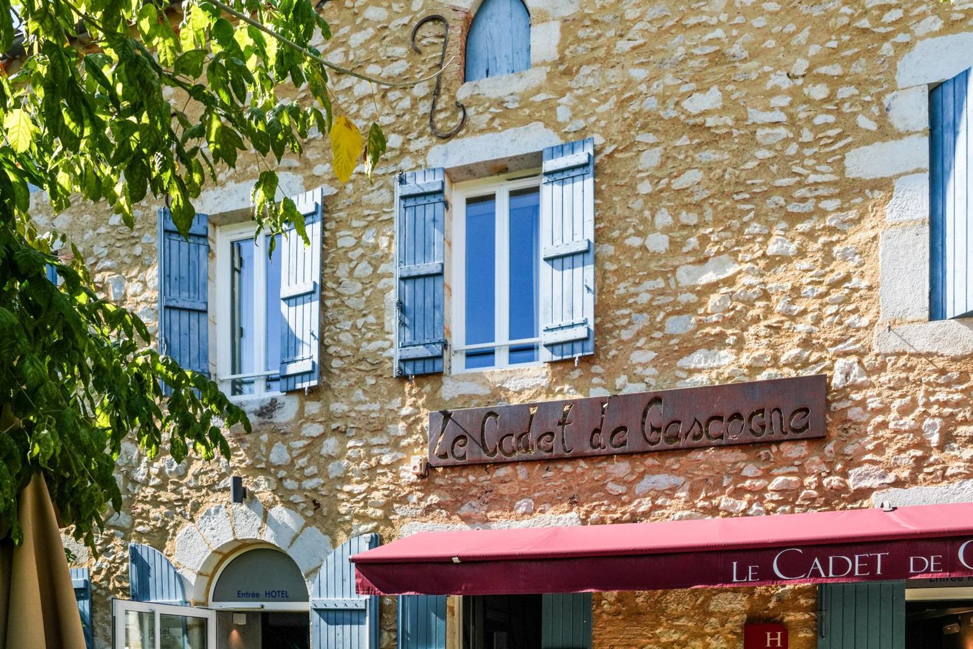 Logis Hotel & Restaurant Le Cadet De Gascogne Saint-Justin  Exteriér fotografie